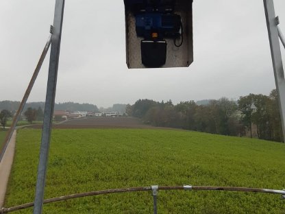 Bild 2:Kranbahn für 3 m Epple Silo