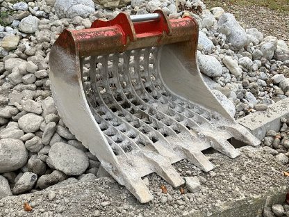 Bagger Siebgitterlöffel