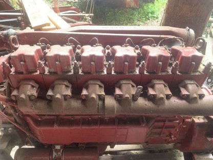 Bild 2:Steyr Motor 200 PS, Fabriksneu