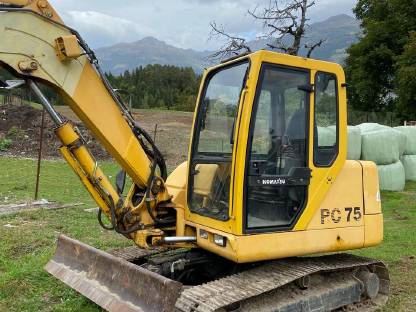 Kettenbagger Komatsu PC. 75