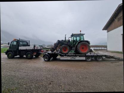 Transport-, Lohnarbeiten aller Art Unimog U300