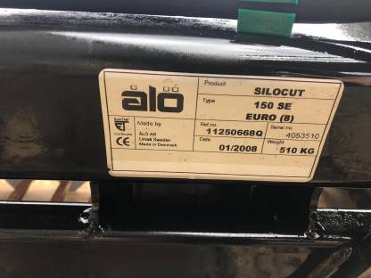 Silozange Alö Silocut 150 SE Euro (B)