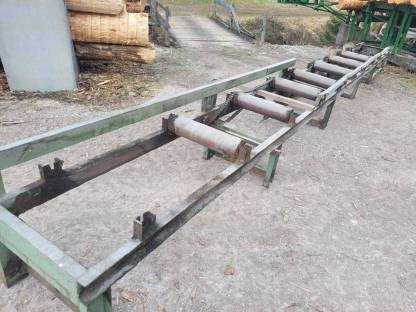Bild 3:Rollengang 10 m