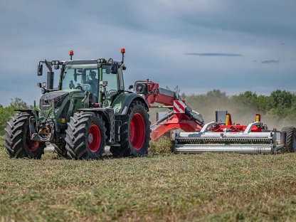 Bild 2:Warmluftgetrocknete Bio-Luzerne
