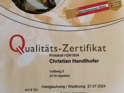 Bild 2:Verkaufe BIO Waldhonig