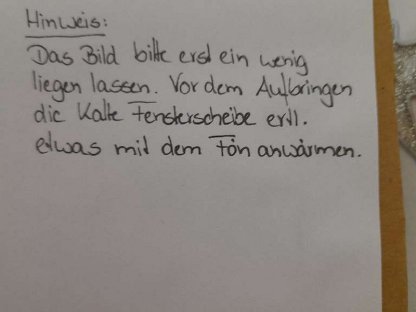 Bild 8:9-teilige Window Color Fensterbilder, Wandbilder Handarbeit