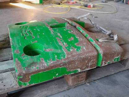 Bild 3:Eisengewicht 450 kg