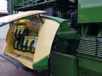 Bild 5:Heustockpresse, Quaderballenpresse Krone