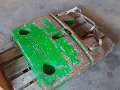 Bild 2:Eisengewicht 450 kg