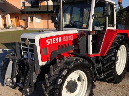 Steyr 8090 SK2 mit EHR und Lastschaltung