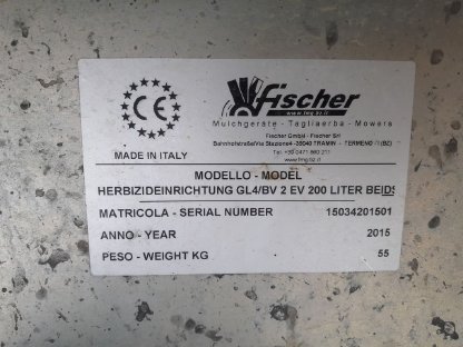 Bild 7:Fischer Scherenmulcher GL5 – Heckanbau