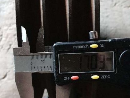 Bild 3:3-rillige Keilriemenscheibe 20 cm Dm., Bohrung 28 mm Dm.