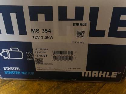 Mahle MS354 Starter Same Lamborghini Deutz