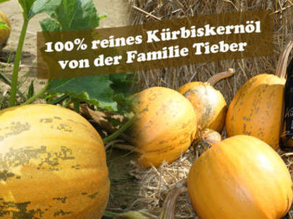 Bild 3:Tieber's 100 % reines Kürbiskernöl