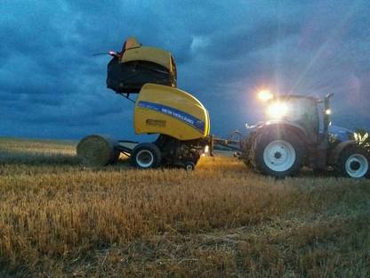 Bild 3:Grünlandernte