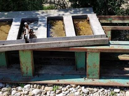 Bild 2:Rampenblech Begrenzungsschienen