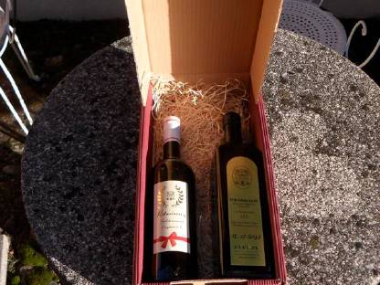 Bild 3:2 x 1 l Kürbiskernöl & 2 x 0,75 l Essig - frei Haus