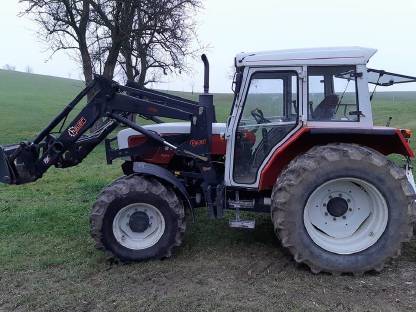 Steyr 964 mit Hauer Frontlader