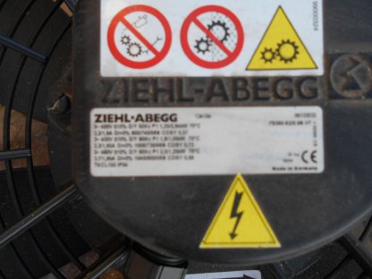Bild 2:Ventilator Ziehl Gebläse Ziehl-Abegg