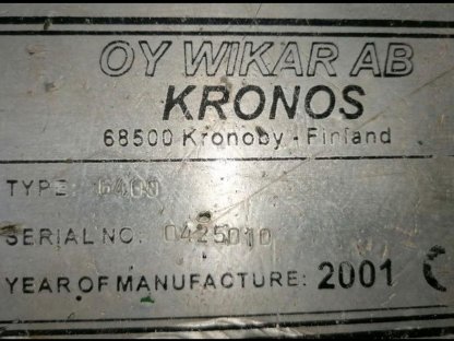 Bild 5:Spatenrollegge Kronos 6400