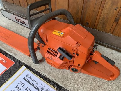 Bild 3:Husqvarna 371XPG Profimotorsäge mit Griffheizung