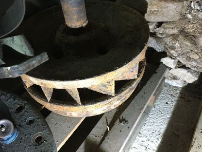 Bild 3:Francis-Spiralturbine