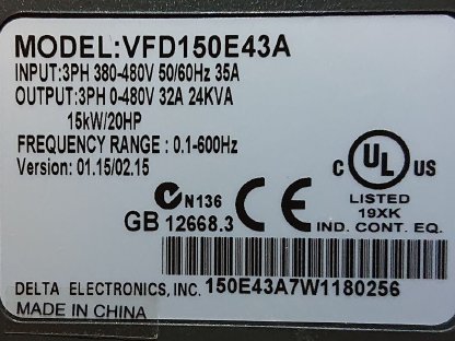 Bild 2:Frequenzumformer Delta 15 kW generalüberholt