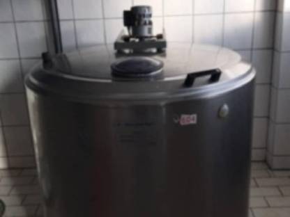 Milchtank Alfa Laval mit Kühlung