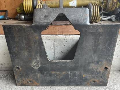 Anbauplatte für Steyr CVT, Case CVX, New Holland TVT