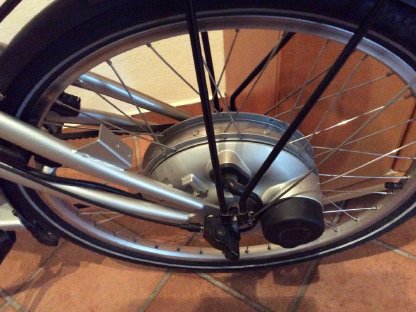 Bild 3:Mercedes Benz Hybrid Fahrrad