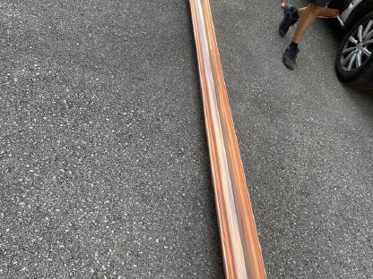 Kupfer Dachrinne