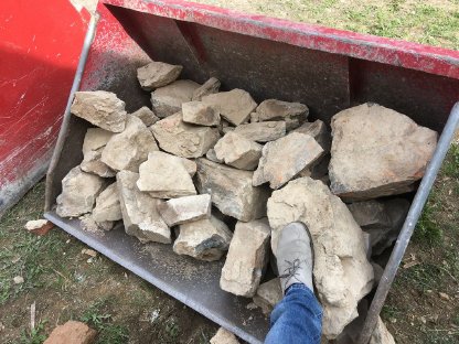 Bild 6:Steine, Findlinge