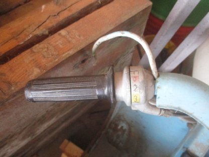 Bild 3:Puch Moped DS 50 mit neu aufgebautem Motor