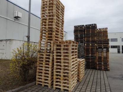 Bild 2:Palletten für Obst und Gemüse Vermarktung