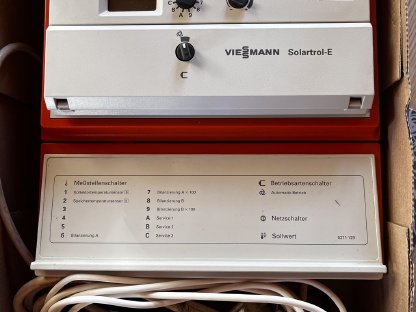 Viessmann Solarsteuerung