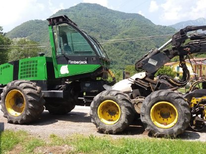 Harvester Timberjack im guten Zustand