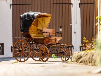 Pferde-Kutsche, Klappverdeck, 2-Sitzer, Top Zustand