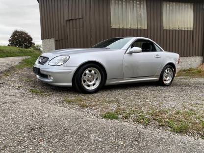 Mercedes Benz SLK 200 Kompressor Silber R170 Cabrio Roadster