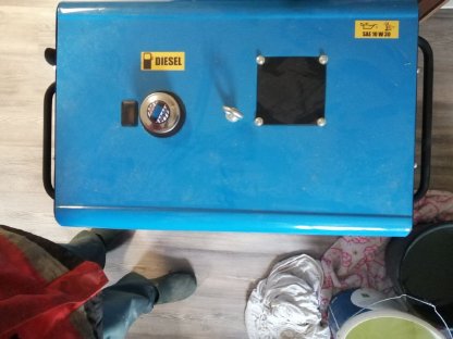 Bild 2:Güde Stromaggregat GSE 5501 DSG