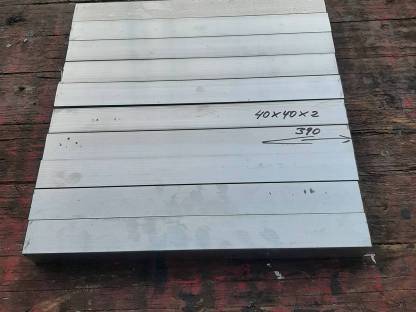 Alu Rohr Reste 40x40x2, Länge 390 mm