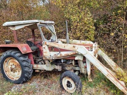 Steyr 540 + Steyr 190 Ersatzteilträger