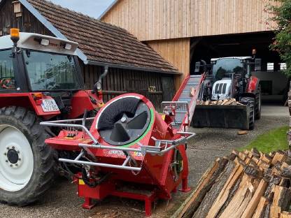 Holzschneiden mit Trommelsäge