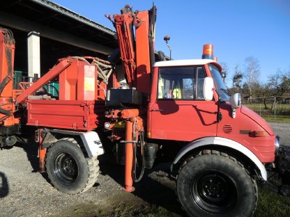 Unimog 406 Kran