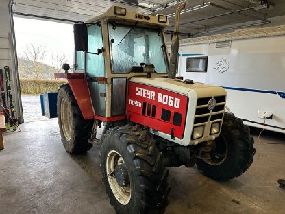 Steyr 8060 Allrad SK2 Kabine mit Heizung, Radio