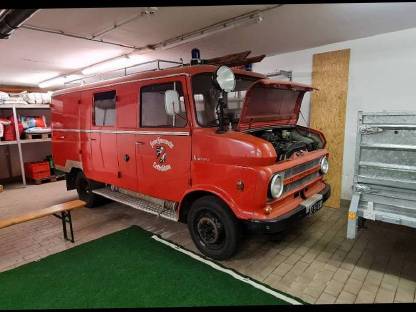 Opel Blitz Feuerwehr Camper Wohnmobil Oldtimer