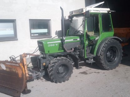 Fendt 260V Schmalspur Kommunal, Obstbau, Winterdienst