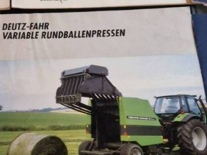 Deutz Fahr RB 3.80 OC Prospekt