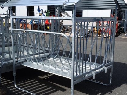 Bild 3:Futterraufe für Schafe, Ziegen