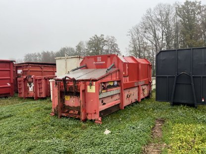 Presscontainer, Müllpresse, Kartonpresse Pöttinger MP20-1.4