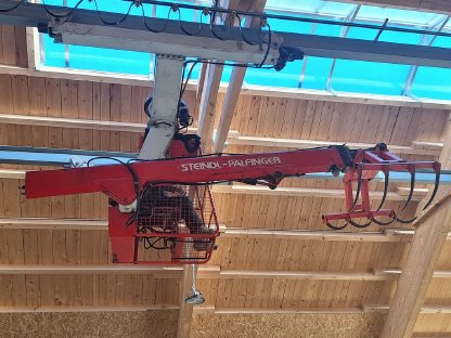 Bild 2:Stromzuführung Schleppleitung inkl. Führungsschiene NEU